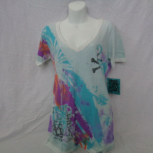 NWT TLFI True Love False Idols Femal Medium V Neck